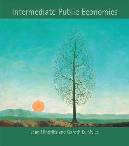 Book cover of Intermediate Public Economics