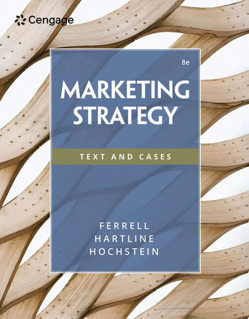 Book cover of Marketing Strategy: Text and Cases (Eighth Edition)