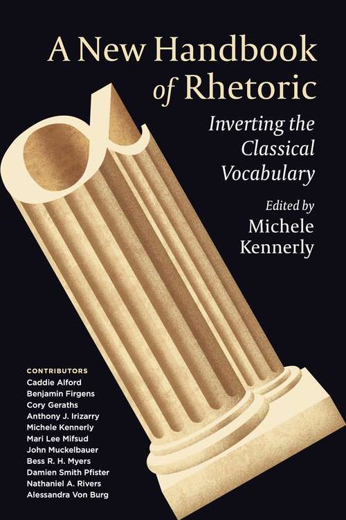 Book cover of A New Handbook of Rhetoric: Inverting the Classical Vocabulary