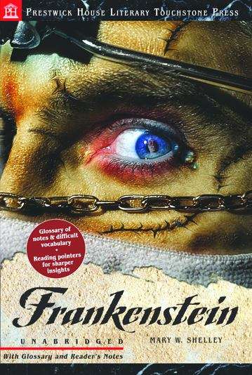 Book cover of Frankenstein