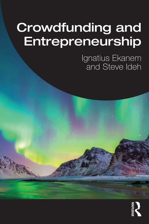 Book cover of Crowdfunding and Entrepreneurship