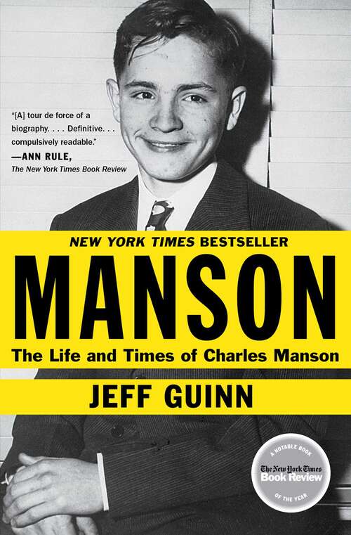 Book cover of Manson: The Life and Times of Charles Manson