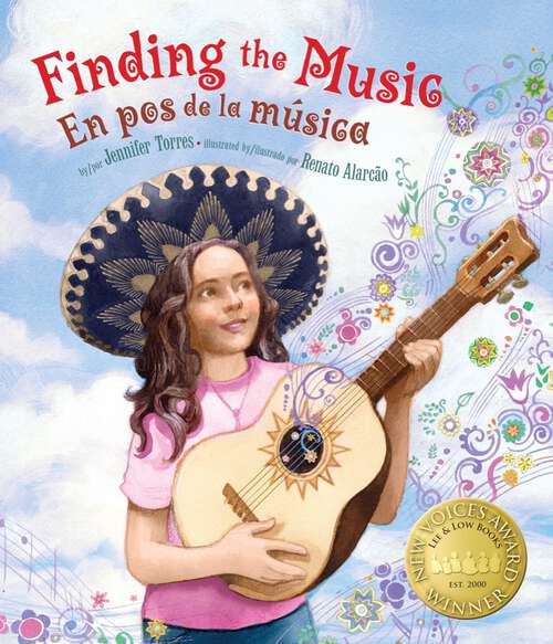 Book cover of Finding the Music / En pos de la música