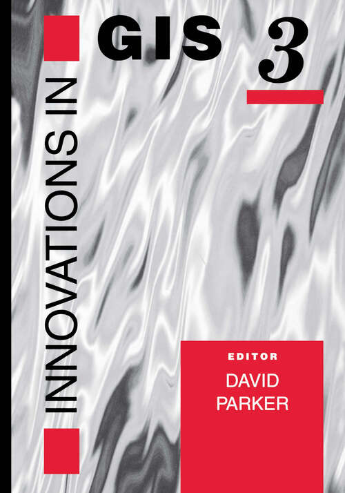 Book cover of Innovations In GIS