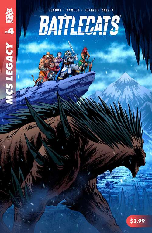 Book cover of Battlecats Vol. 1 #4 (Battlecats #4)