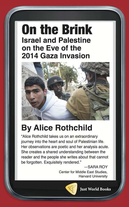 Book cover of On the Brink: Israel and Palestine on the Eve of the 2014 Gaza Invasion