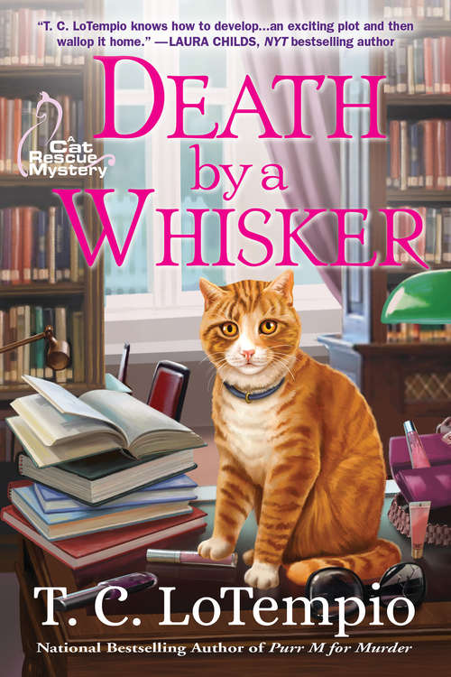 Book cover of Death by a Whisker (A Cat Rescue Mystery)