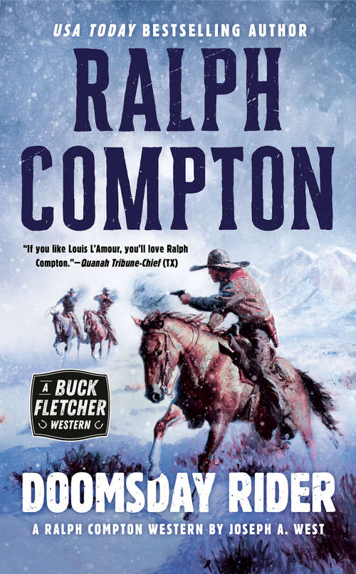 Book cover of Ralph Compton Doomsday Rider: A Ralph Compton Novel (A Buck Fletcher Western #2)