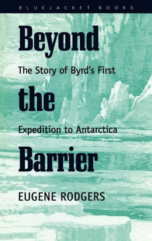 Book cover of Beyond the Barrier