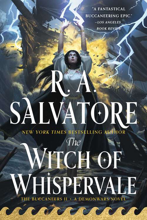 Book cover of The Witch of Whispervale (DemonWars: The Buccaneers #2)