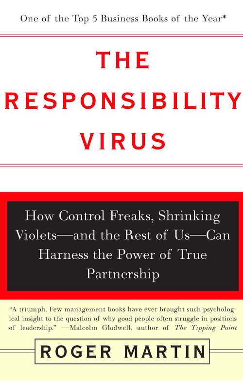 Book cover of The Responsibility Virus