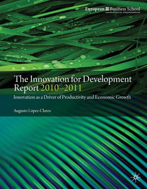 Book cover of The Innovation for Development Report 2010—2011