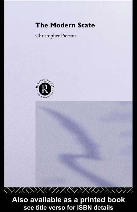 Book cover of The Modern State