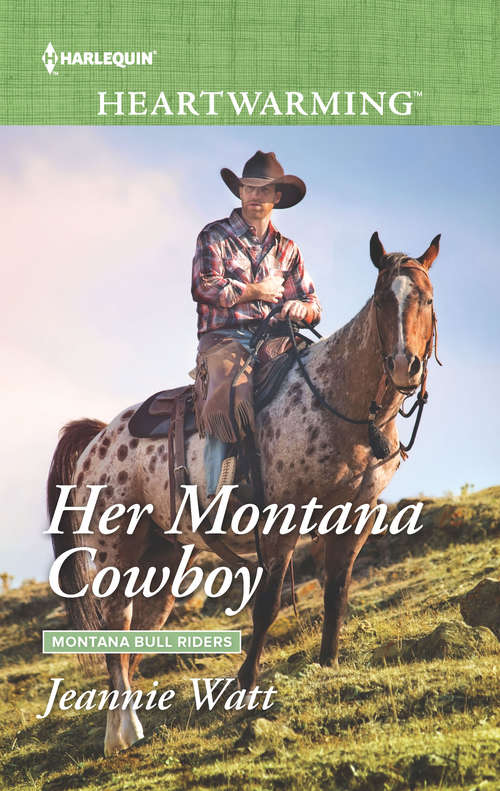 Book cover of Her Montana Cowboy (Montana Bull Riders)