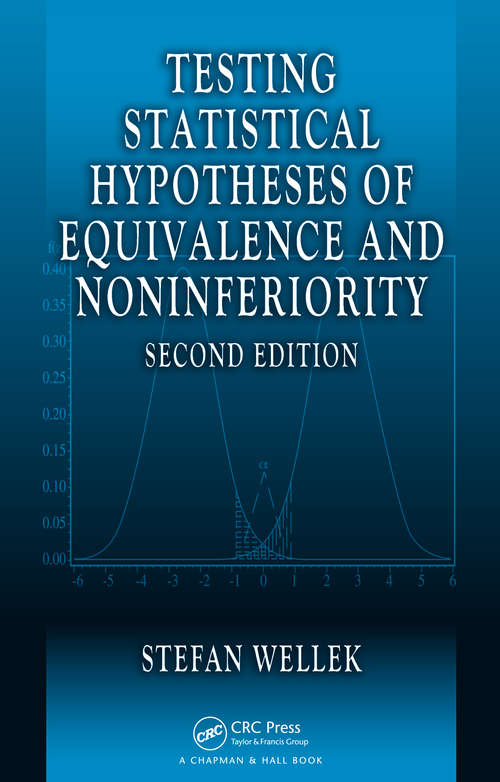Book cover of Testing Statistical Hypotheses of Equivalence and Noninferiority