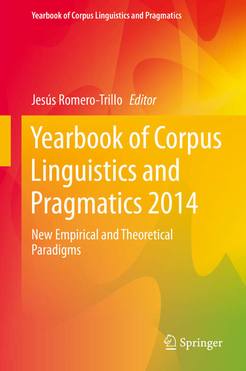 Book cover of Yearbook of Corpus Linguistics and Pragmatics 2015