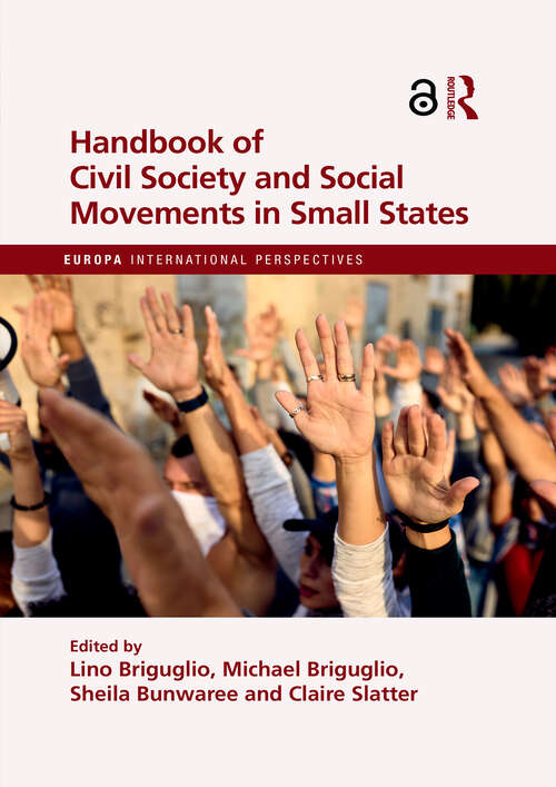 Book cover of Handbook of Civil Society and Social Movements in Small States (Europa International Perspectives)