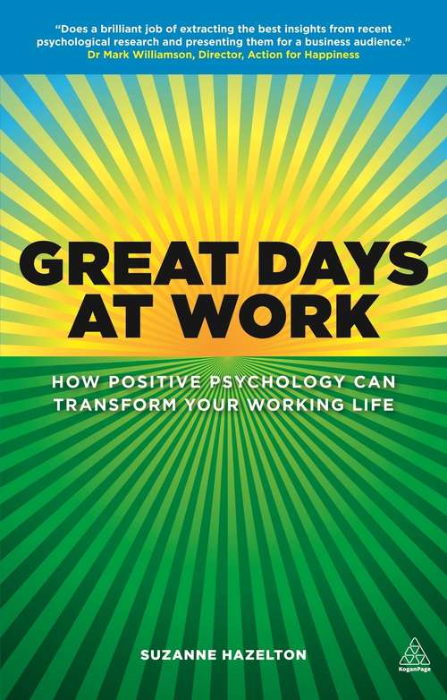 Book cover of Great Days at Work