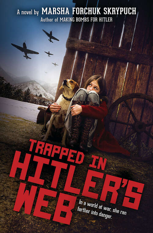 Book cover of Trapped in Hitler's Web