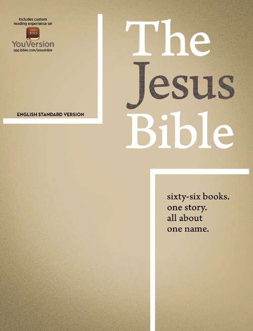 Book cover of The Jesus Bible, ESV Edition, eBook