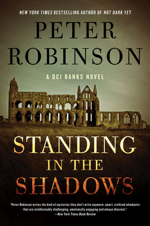 Book cover of Standing in the Shadows: A Novel (Inspector Banks Novels #28)