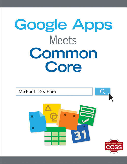 Book cover of Google Apps Meets Common Core