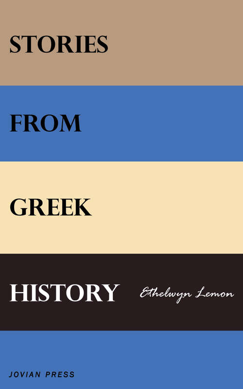 Book cover of Stories from Greek History