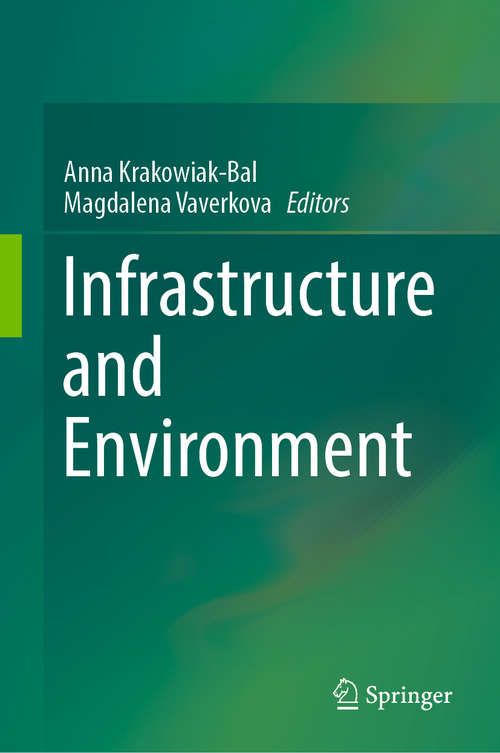 Book cover of Infrastructure and Environment (1st ed. 2019)