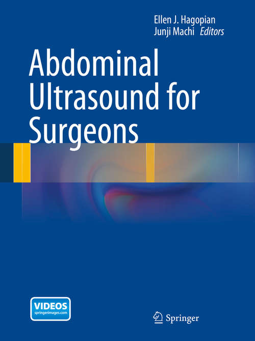 Book cover of Abdominal Ultrasound for Surgeons