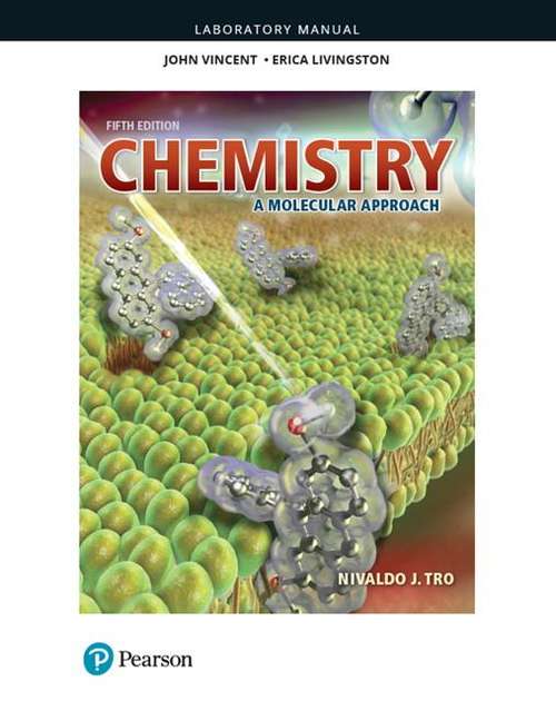 Book cover of Laboratory Manual for Chemistry: A Molecular Approach (Fifth Edition)