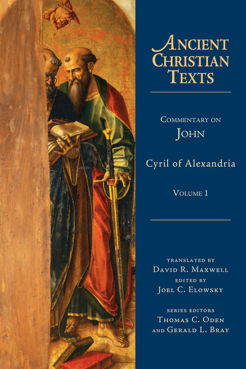 Book cover of Commentary on John: Volume 1 (Ancient Christian Texts: Volume 1)
