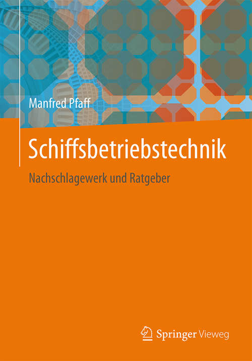 Book cover of Schiffsbetriebstechnik
