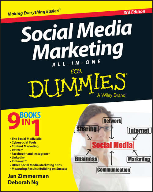 Book cover of Social Media Marketing All-in-One For Dummies