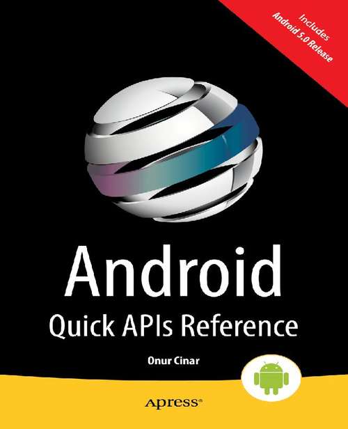 Book cover of Android Quick APIs Reference
