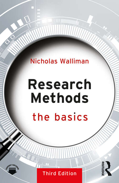 Book cover of Research Methods: The Basics (3) (The Basics)