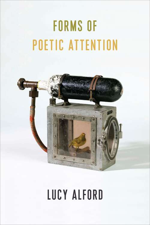 Book cover of Forms of Poetic Attention