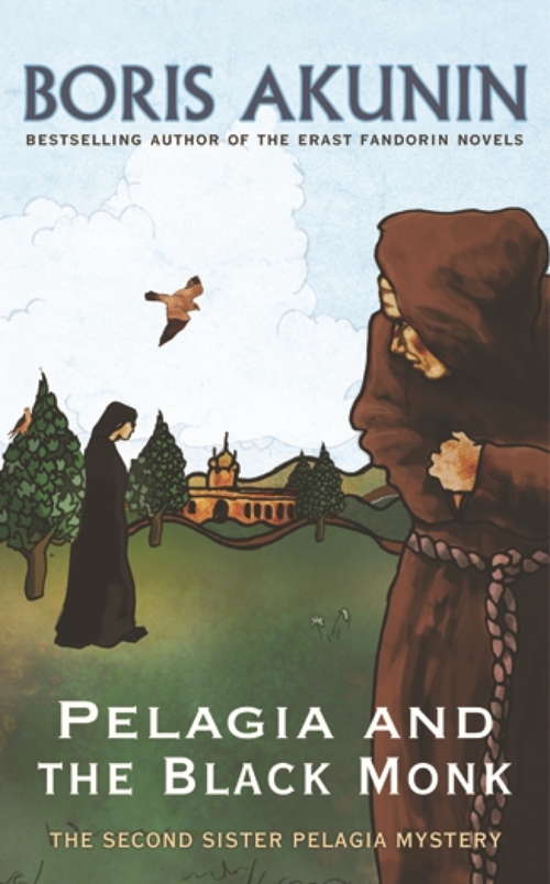 Book cover of Pelagia And The Black Monk: The Second Sister Pelagia Mystery