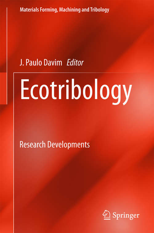 Book cover of Ecotribology