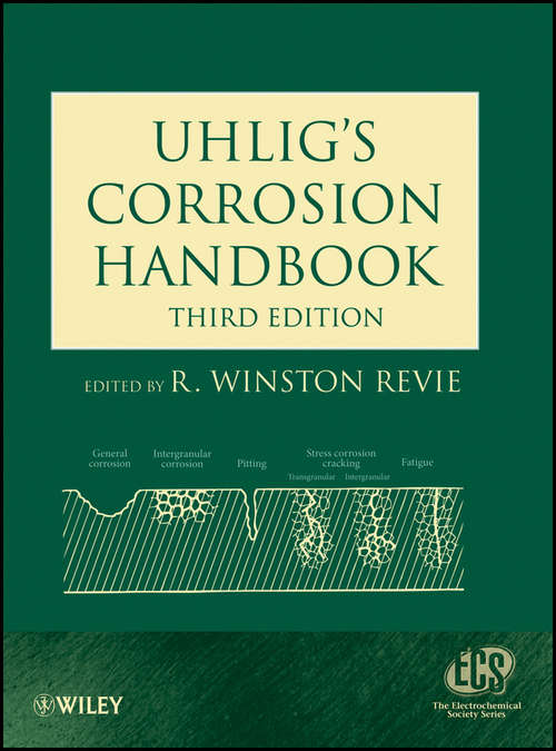 Book cover of Uhlig's Corrosion Handbook (3) (The ECS Series of Texts and Monographs #57)