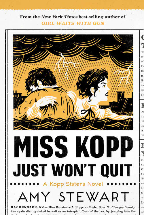 Book cover of Miss Kopp Just Won't Quit (A Kopp Sisters Novel #4)