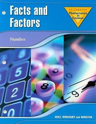 Book cover of Facts and Factors (Mathematics in Context)