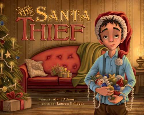 Book cover of The Santa Thief