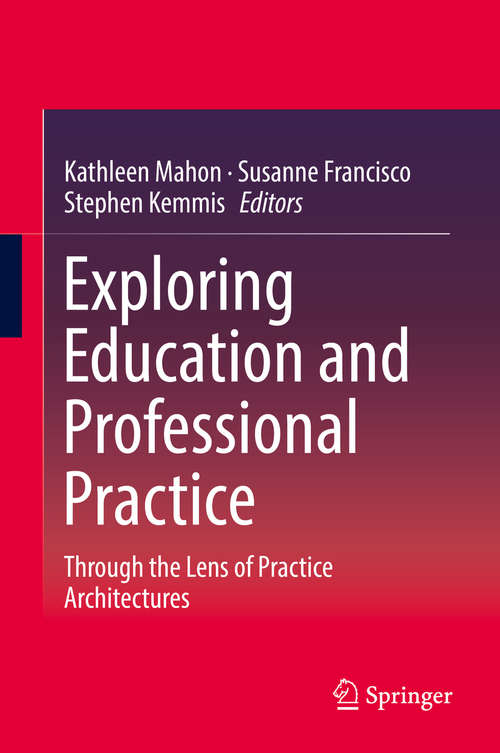 Book cover of Exploring Education and Professional Practice