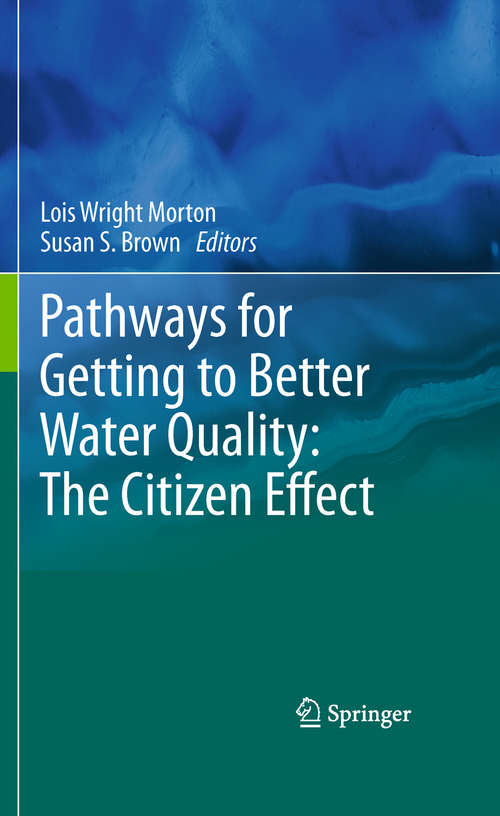 Book cover of Pathways for Getting to Better Water Quality: The Citizen Effect