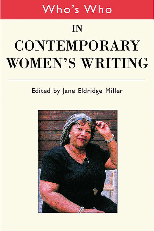 Book cover of Who's Who in Contemporary Women's Writing (2) (Who's Who Ser.)