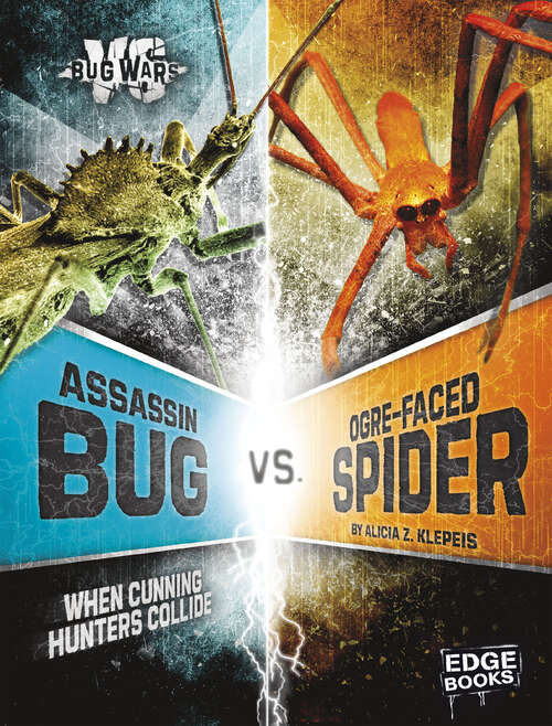 Book cover of Assassin Bug vs. Ogre-Faced Spider: When Cunning Hunters Collide (Bug Wars Ser.)