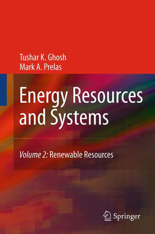 Book cover of Energy Resources and Systems: Renewable Resources