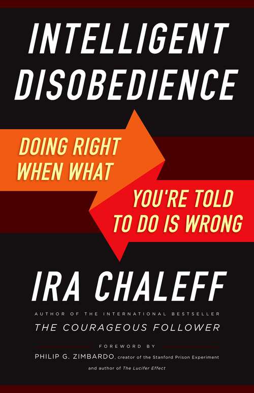 Book cover of Intelligent Disobedience