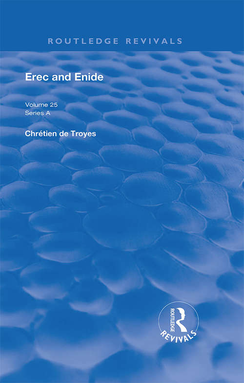 Book cover of Erec and Enide (Routledge Revivals)