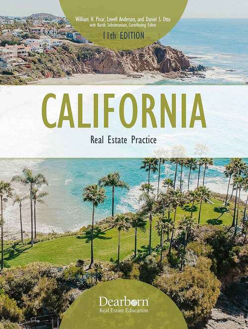 Book cover of California Real Estate Practice (Eleventh Edition)